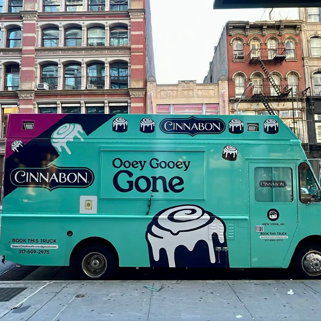 cinnabon food truck